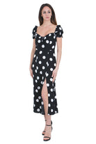 MAR DE MARGARITAS  Abiti Pois grande nero NIKITA-01534-PTTS0053 NE140 