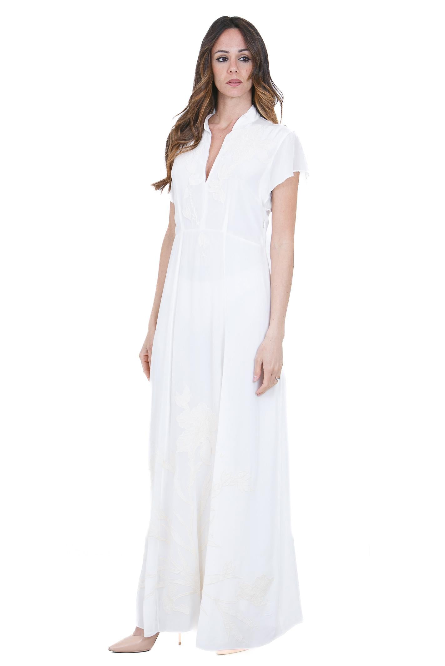 FORTE FORTE  Abiti Avorio 14523MYDRESS 0047 