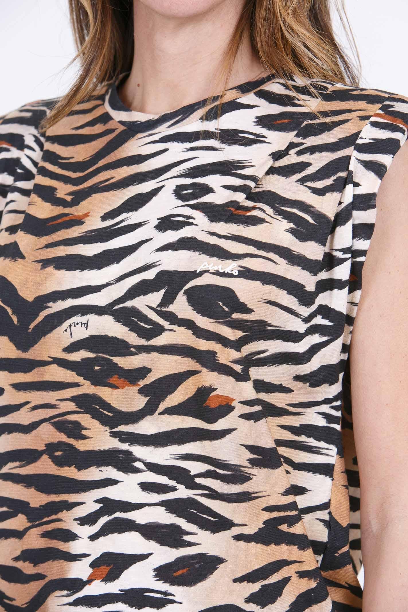 PINKO  Maglie Nero/beige MYRANDA-106720-A37Z ZC8 