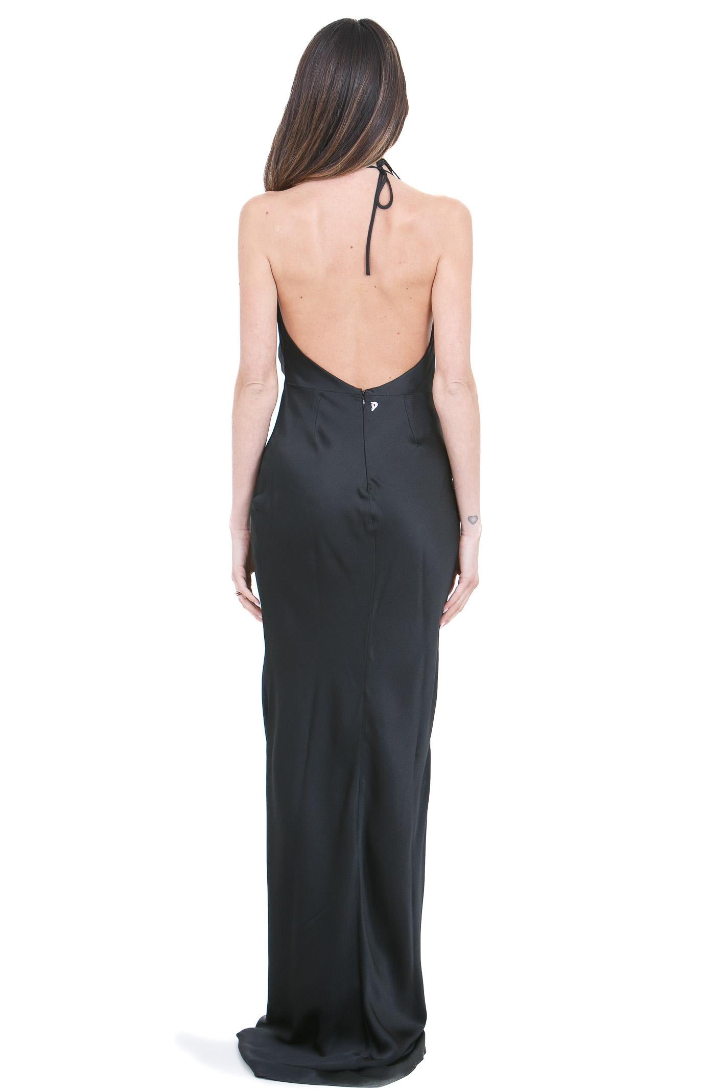 DONDUP  Abiti Nero DA523SF0106DXXX 999 