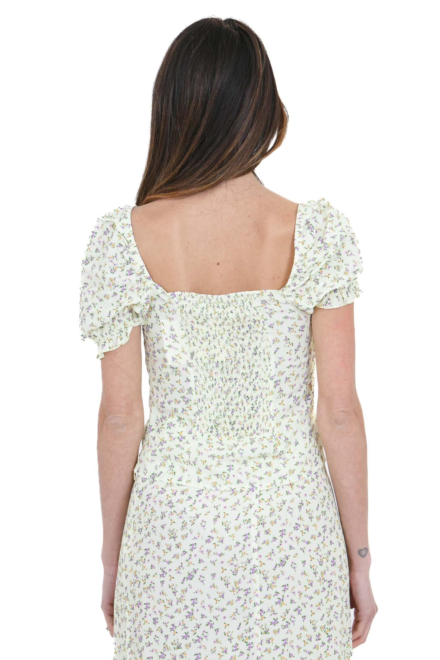 MAR DE MARGARITAS  Top Jasmin giallino LETIZIA-01554-PTTS0053 GI34 