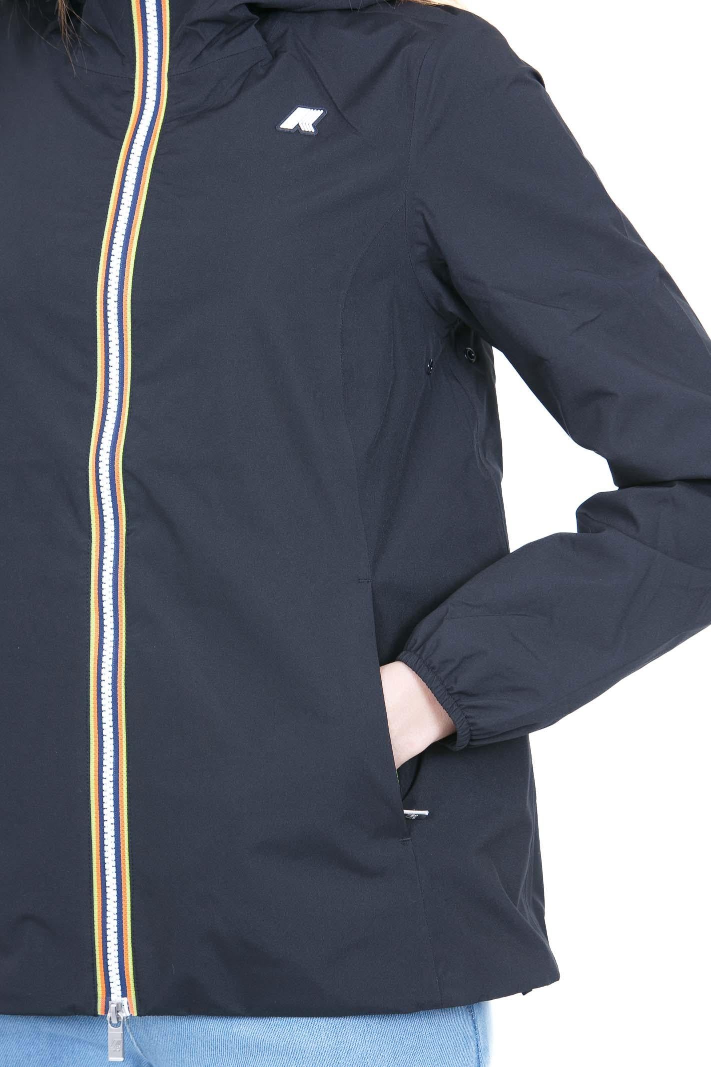 K-WAY Marguerite stretch poly jersey Giubbotti Black Pure MARGUERITE-K8138PW USY 