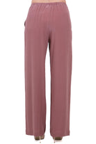 ALYSI Pantalone palazzo con coulisse Pantaloni Blush 116192-P6209 BLUSH 