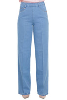FORTE FORTE Jeans 5 tasche vita alta<BR/> Jeans Azure 14533BISMYPANTS 5004 