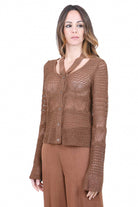 MANILA GRACE  Maglie Cacao M541PT MA143 