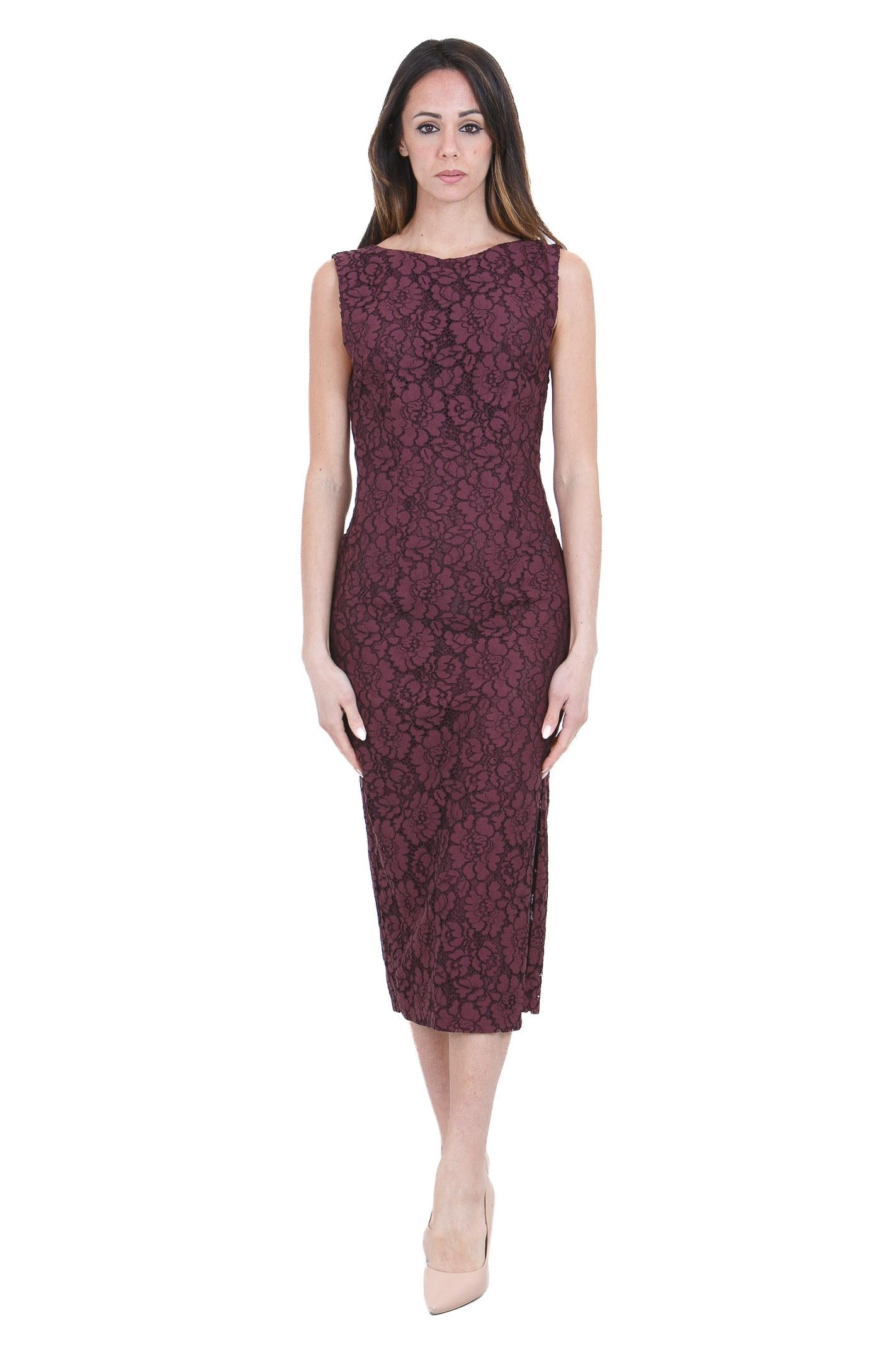 PINKO  Abiti Bordeaux vino DRUPA-106588-A330 R57 