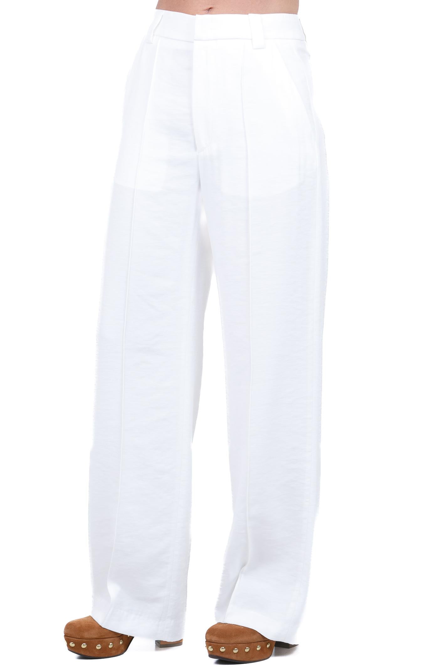 DONDUP Pantaloni Abby wide leg chino Pantaloni Latte DP883IF0049DXXX-ABBY 001 