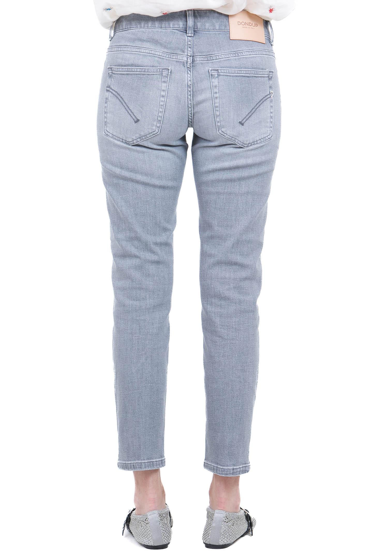DONDUP Jeans Rose cinque tasche cropped slim fit, vita regolare Jeans Topo DP618DSK318DJ35-ROSESLIM 900 