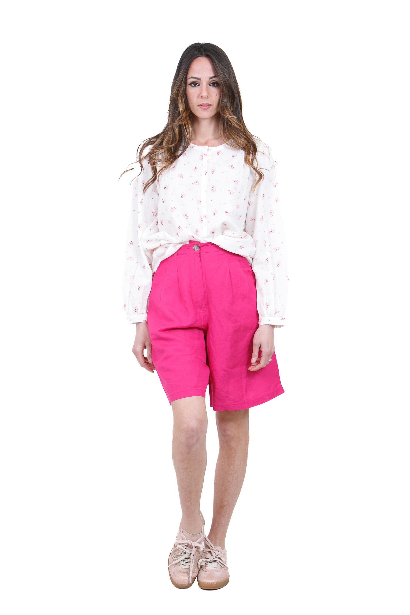 DES PETIT HAUTS  Bermuda Fuxia TAHINIRI-1E260479 11033 