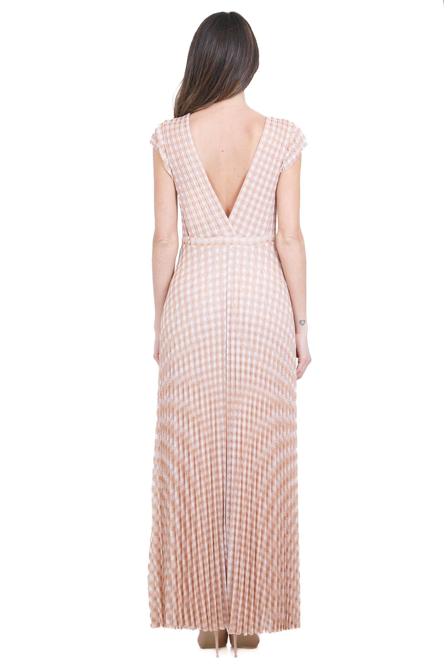 FORTE FORTE Abito plissé in diamond jersey Abiti Alba 14598MYDRESS 2077 
