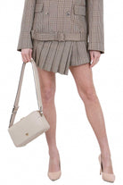 SEMICOUTURE Gonne Alicia Principe di Galles<BR/> Gonne Juta/cr ALICIA-Y6SI62 PDG07 