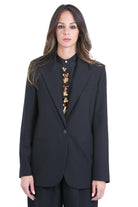 FORTE FORTE  Blazer Noir 14326MYJACKET 8001 