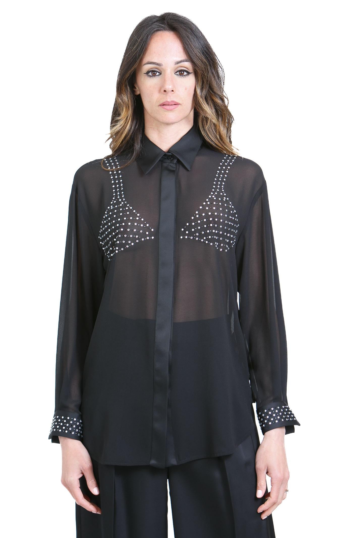SIMONA CORSELLINI  Camicie Nero CECA10201 V0003 
