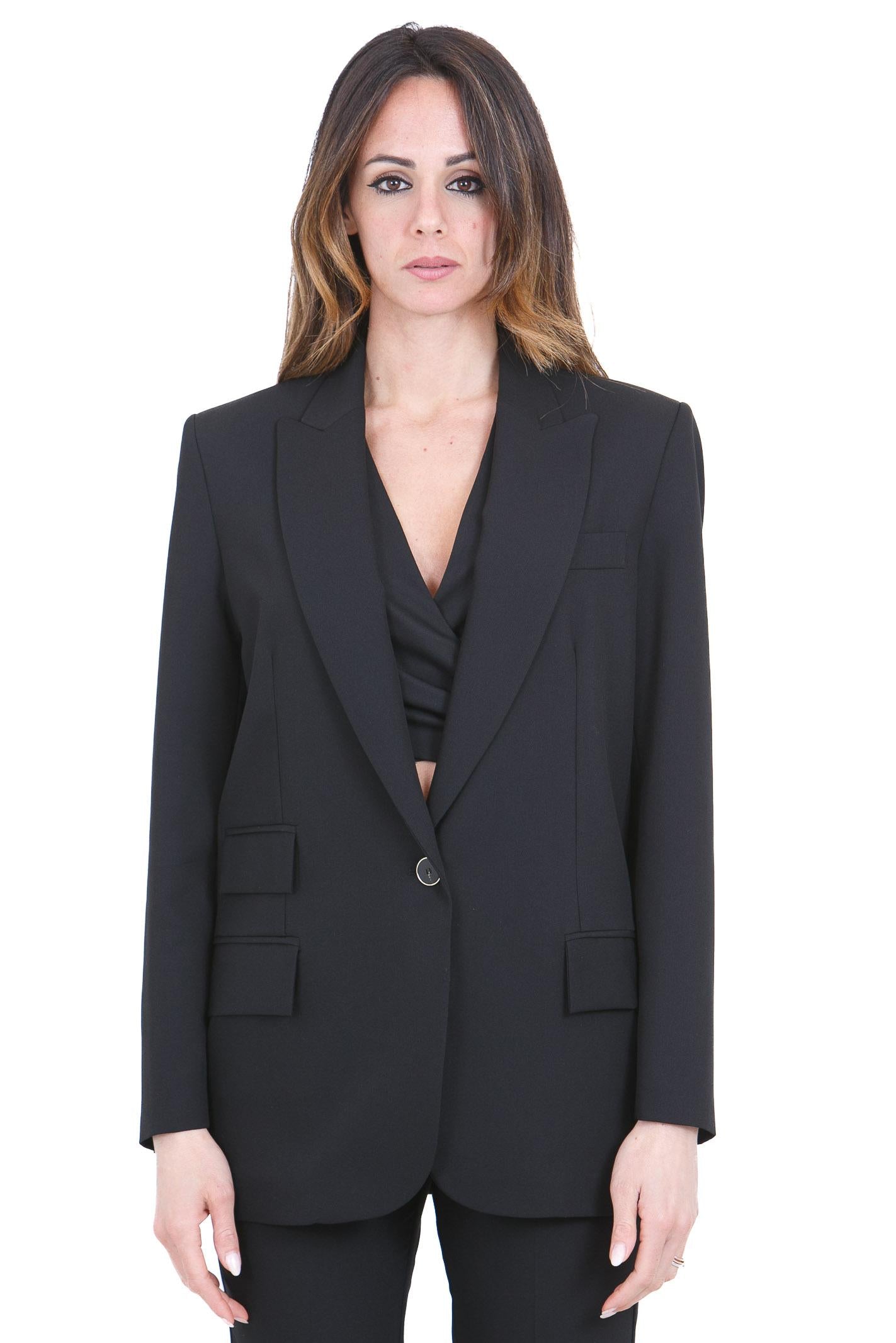 SIMONA CORSELLINI  Blazer Nero CPGI01001 V0003 