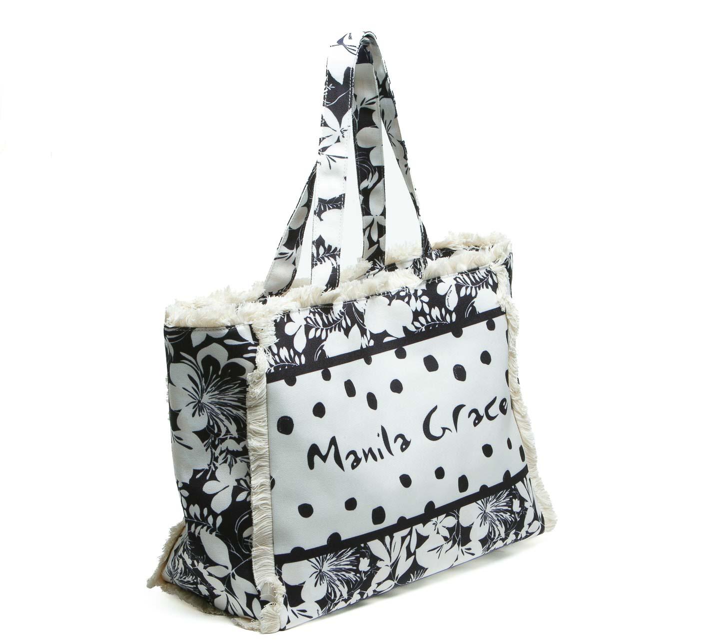 MANILA GRACE  Borse Nero B827PS MA001 