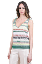 STELLA FOREST  Top Vert ZIG-E26DE003 VERT 