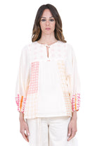 STELLA FOREST Blusa Maya Bluse Ecru MAYA-E26TU021 ECRU 