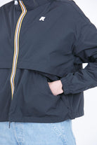 K-WAY Audette memory touch oversize Giubbotti Black Pure AUBETTE-K8132PW USY 