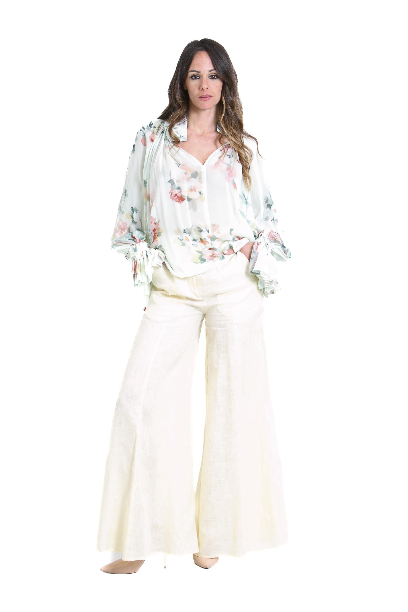 SEMICOUTURE  Bluse Olivone CYMONE-S6ST02 FLW63 