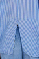 SEMICOUTURE Camicia rigata Leticia con fiocchi Camicie Alaska/bianco LETICIA-Y6SK58 RG106 