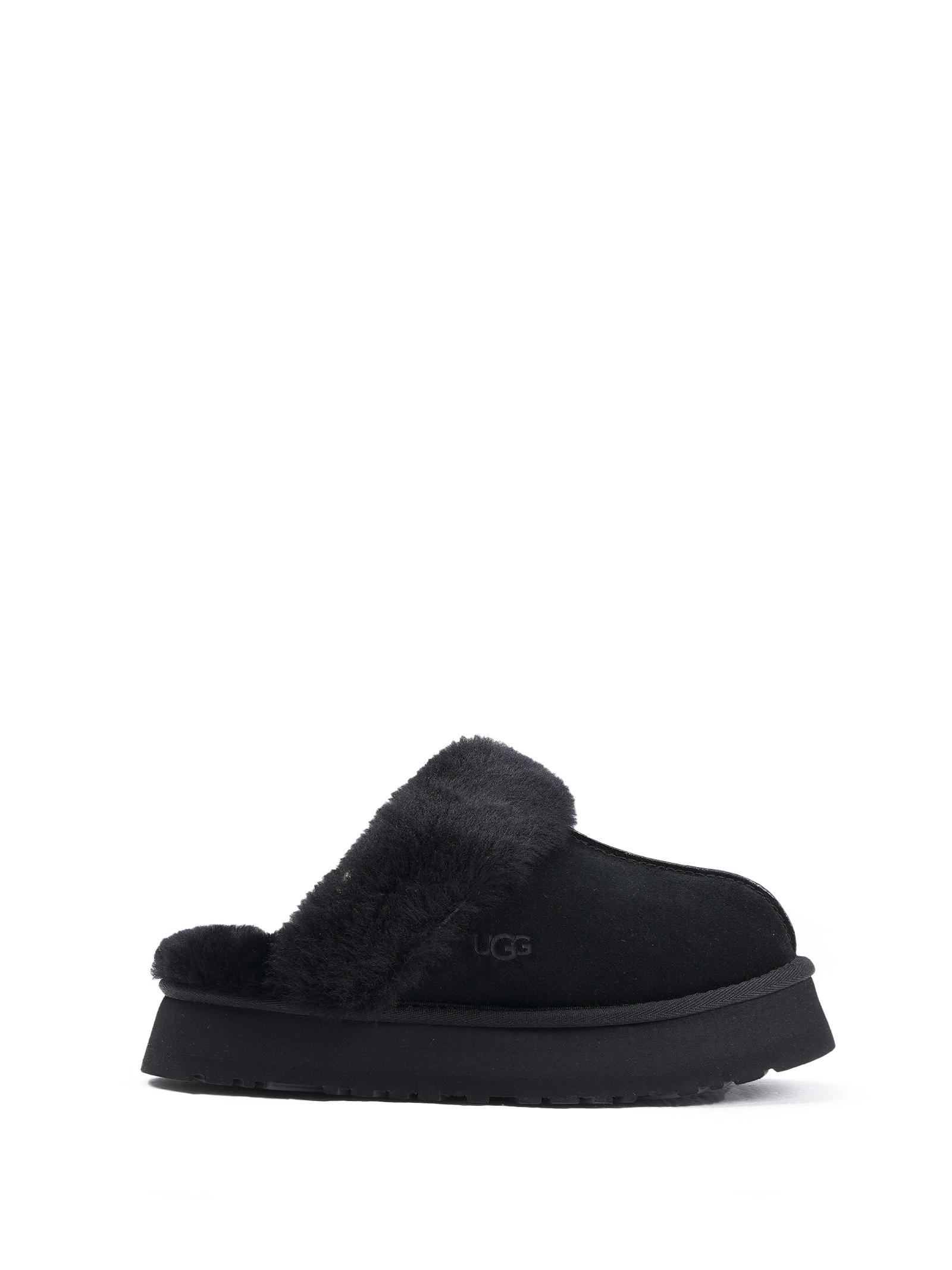 UGG Disquette Ciabatte Scarpe Black DISQUETTE - 1122550 BLK 