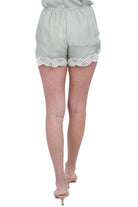 ALYSI Shorts in twill enzimato Shorts Pistacchio 116170-P6219 PIST 