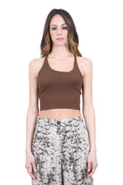PINKO  Canotte Marrone terra BRANDY-107304-A3IK L78 
