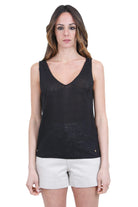 DES PETIT HAUTS  Top Noir HANIZ-1E260223 09000 