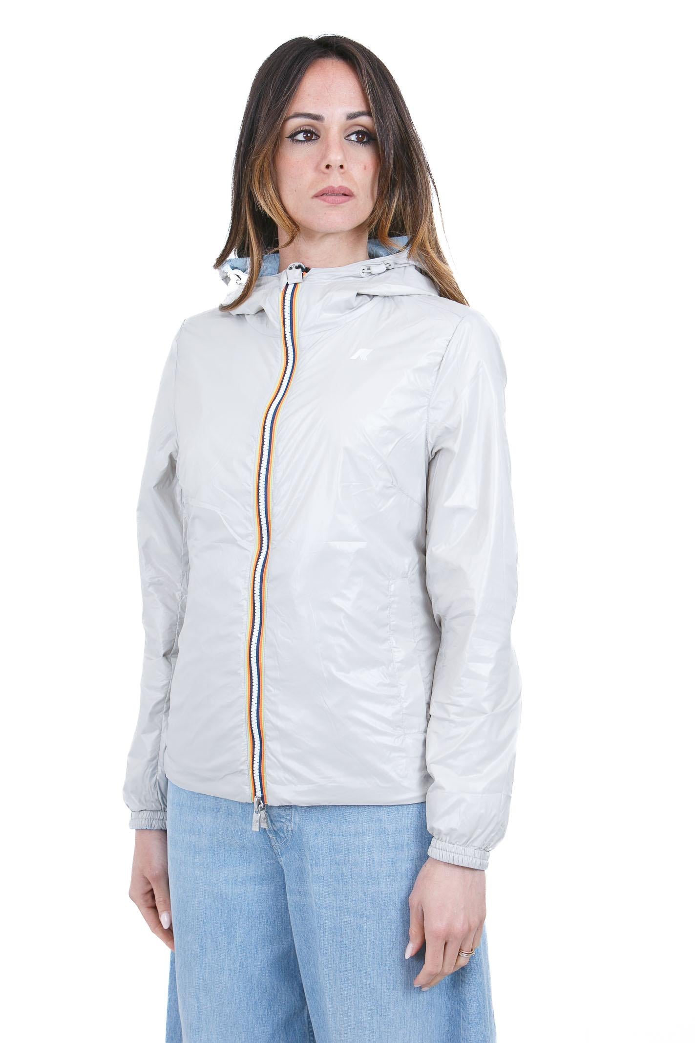 K-WAY Lil 2.0 Plus.2 Reversibile Giubbotti Blue dream/beige lt LIL2.0PLUS-K21348W C8K 