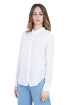 FORTE FORTE Camicia voile con colletto classico Camicie Bianco 14620MYSHIRT 0002 