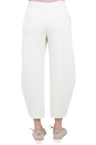 8PM Pantaloni Jogger a Palloncino in Felpa - Bianco Panna Pantaloni Meringa RIODEJANEIRO-61P95 167 