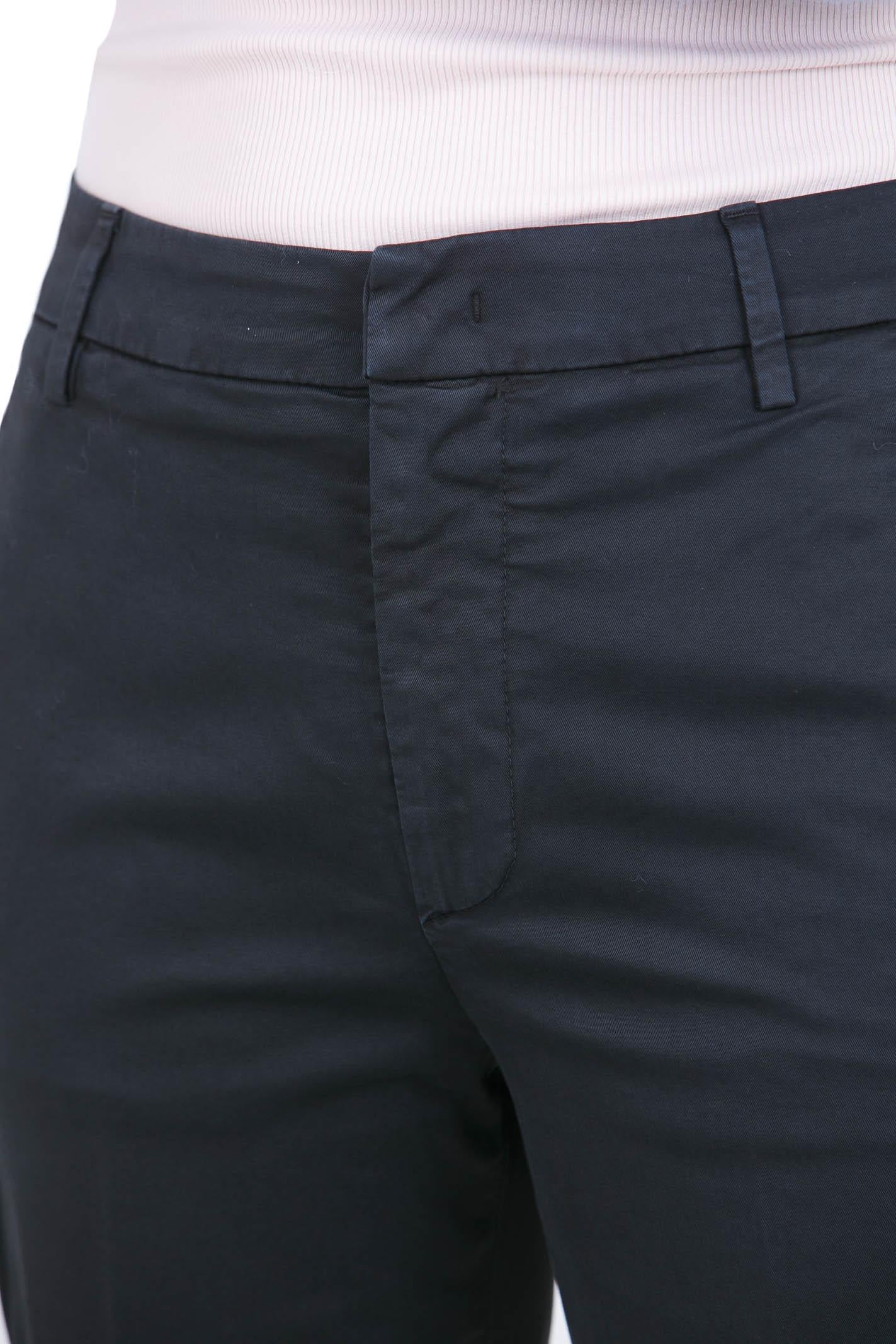 DONDUP  Pantaloni Nero DP576ZGS0096DPTD-NIMAZIP 999 