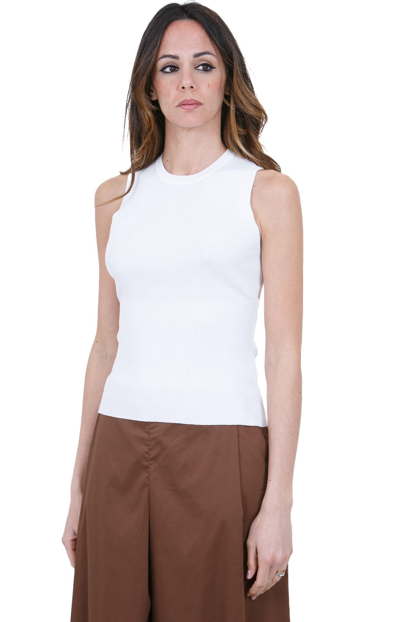 MANILA GRACE  Canotte Off white Y504VU MA043 