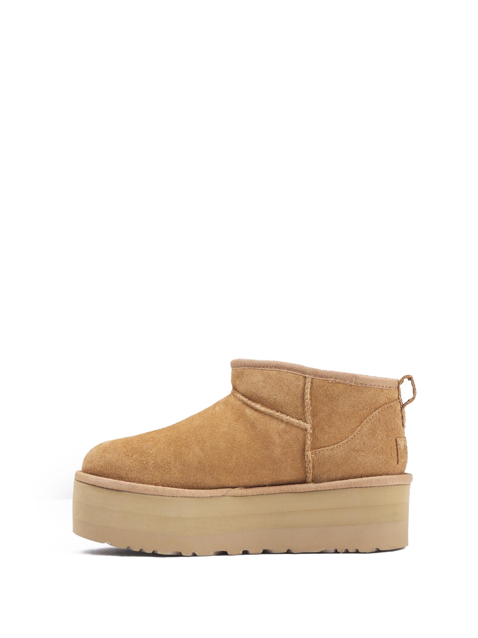 UGG Ultramini platform<BR/> Scarpe Chestnut PLATFORMULTRAMINI-1135092 CHE 