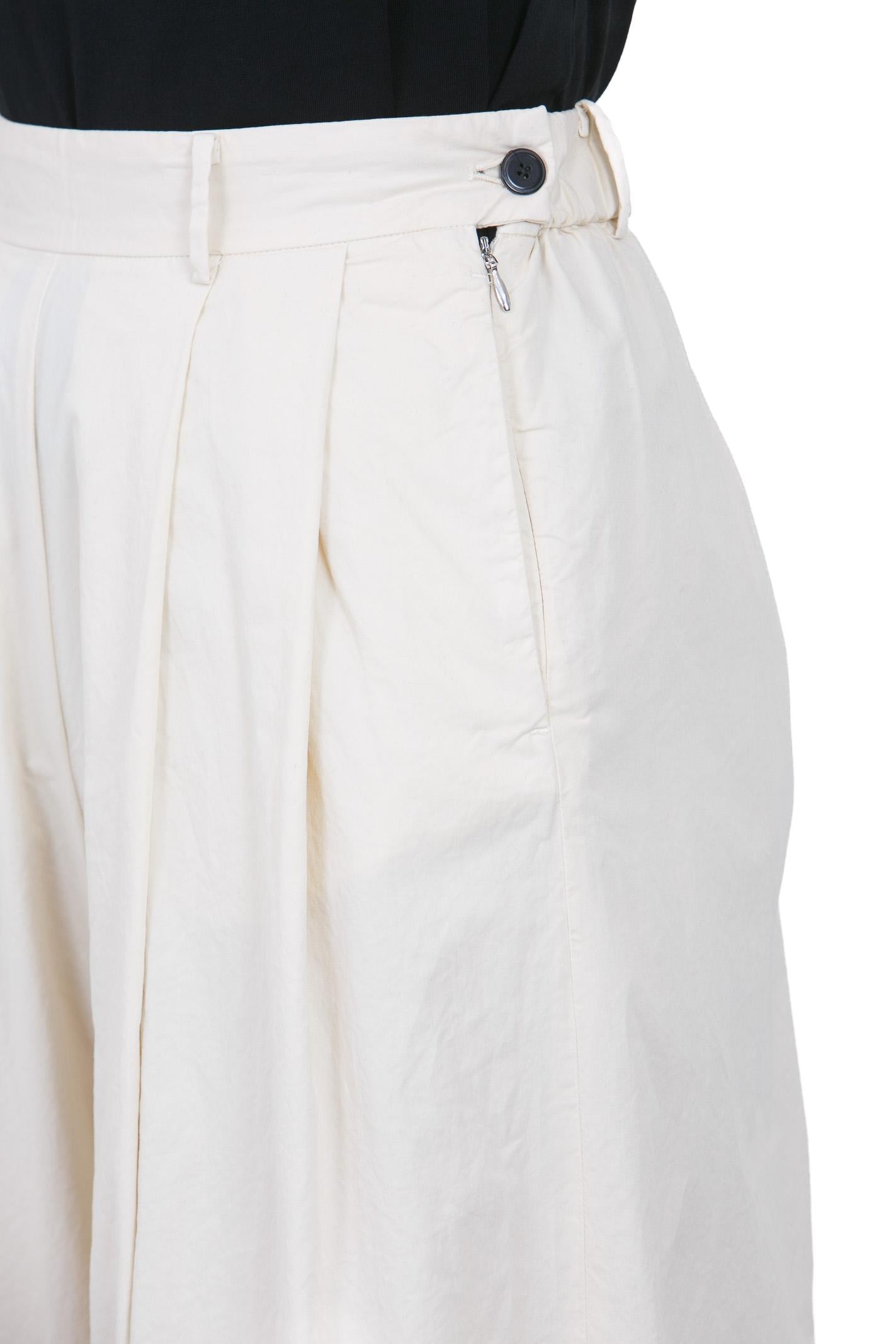 POMANDERE Pantalone palazzo con pinces Pantaloni Calce 261-7204-21618 140 