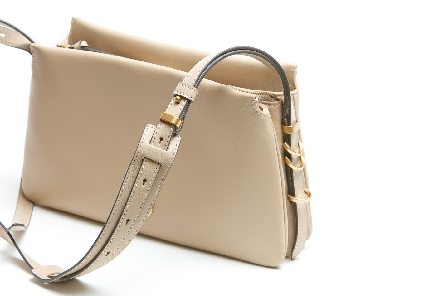 PINKO Borsa a tracolla Mini One, Two, Three Bag in pelle Borse Cammello/gold 105883-A0QO-TRIPLETMINI C94Q 