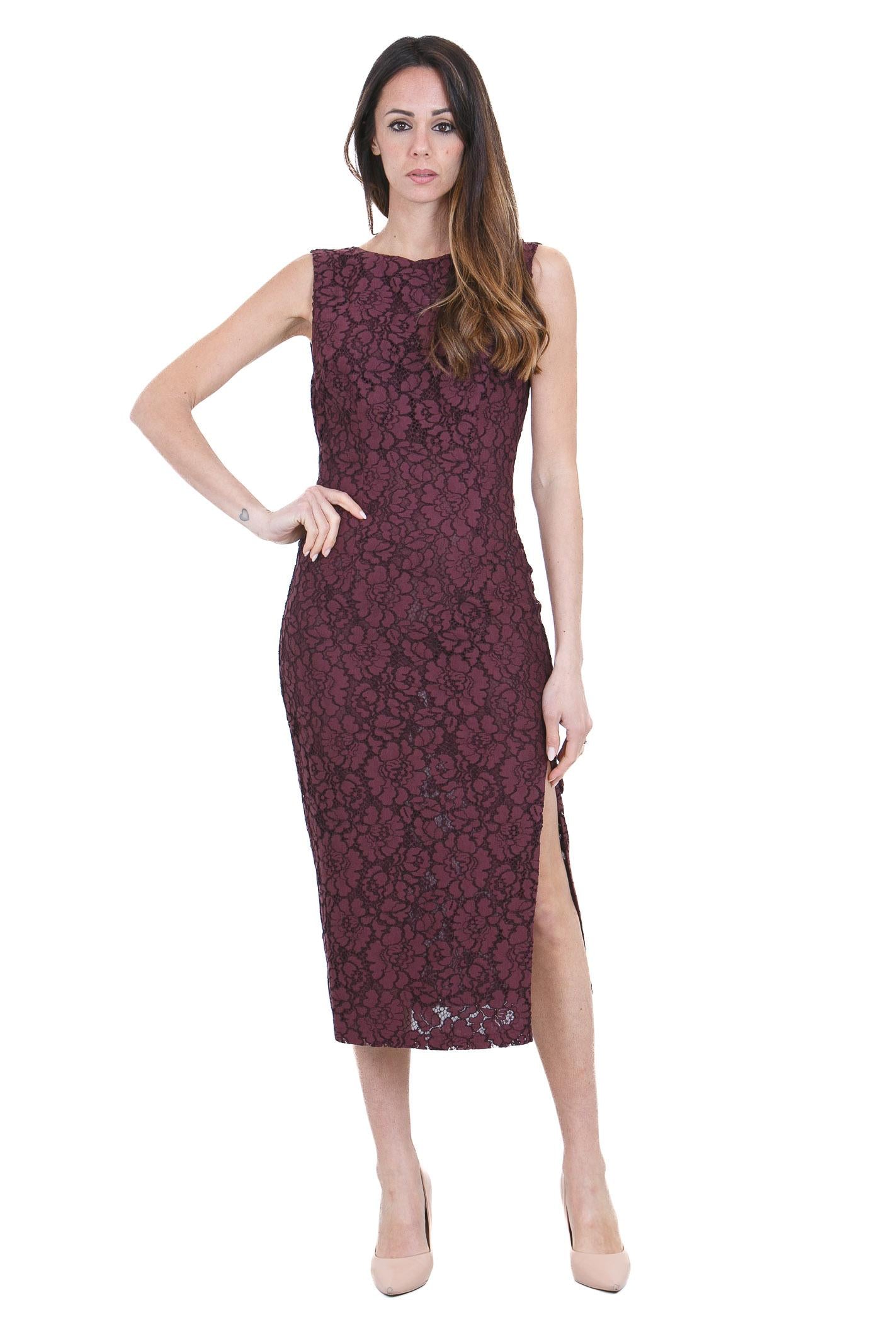 PINKO  Abiti Bordeaux vino DRUPA-106588-A330 R57 