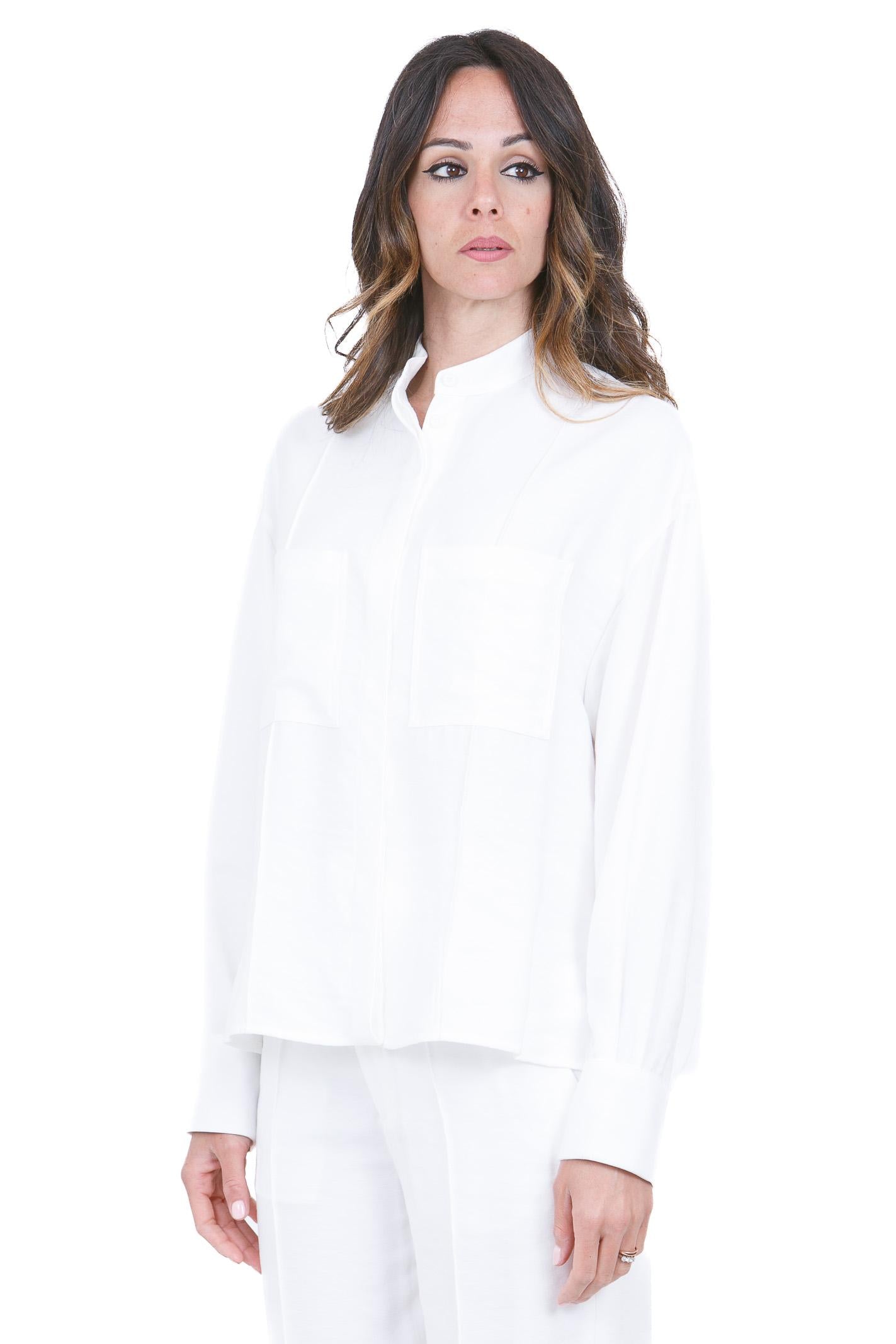 DONDUP  Camicie Latte DC493IF0049DXXX 001 
