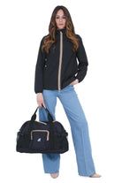 K-WAY Marguerite stretch poly jersey Giubbotti Black Pure MARGUERITE-K8138PW USY 