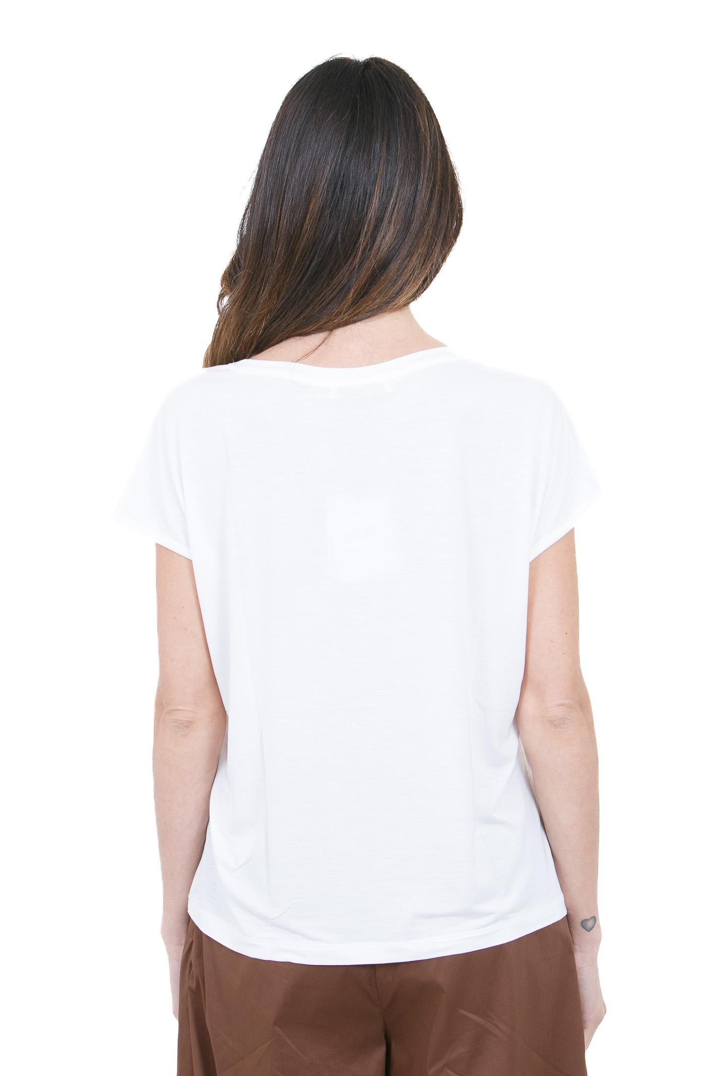 MANILA GRACE  T- Shirt Avorio T035VU MA148 