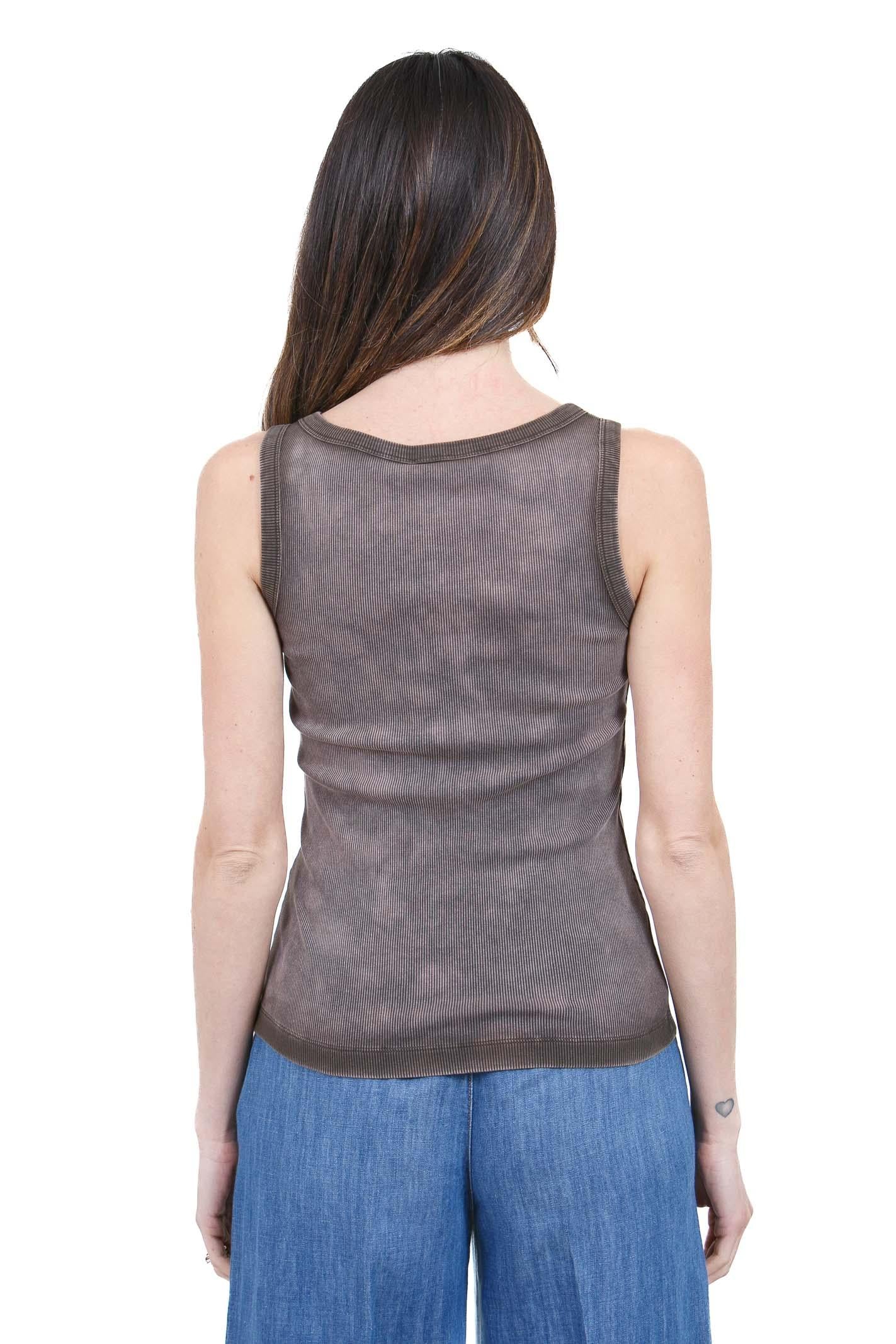 PINKO  Canotte Testa di moro COSMOPOLITAN-107306-A3H5 L72 