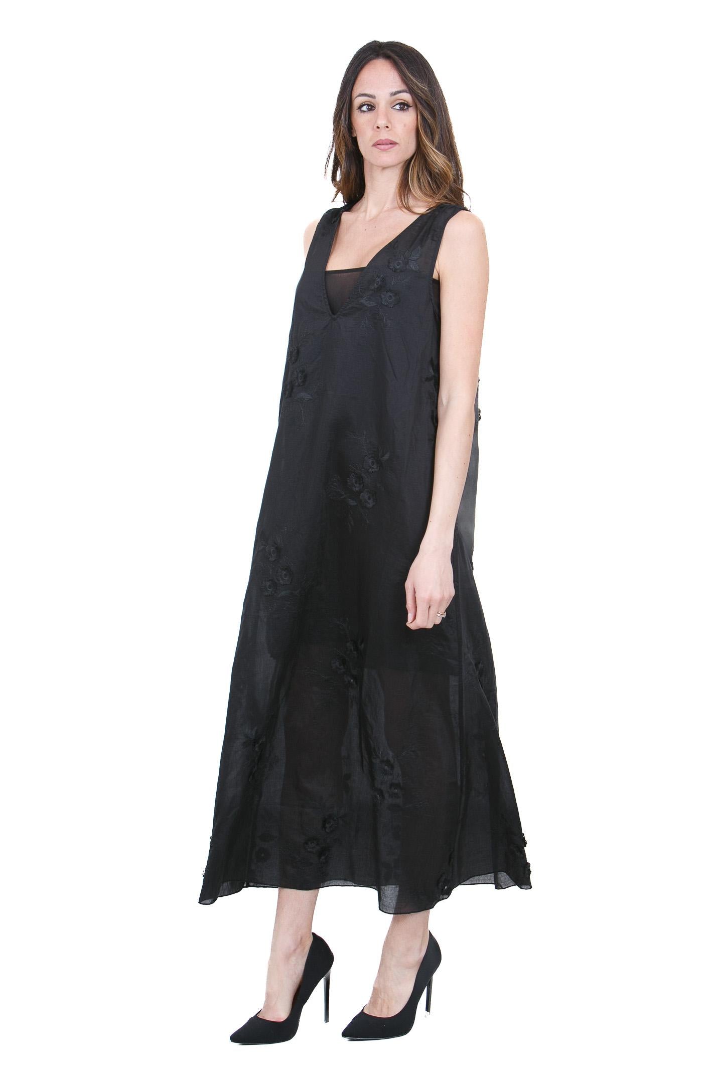 MADAME VENICE  Abiti Nero AMELIA NERO 