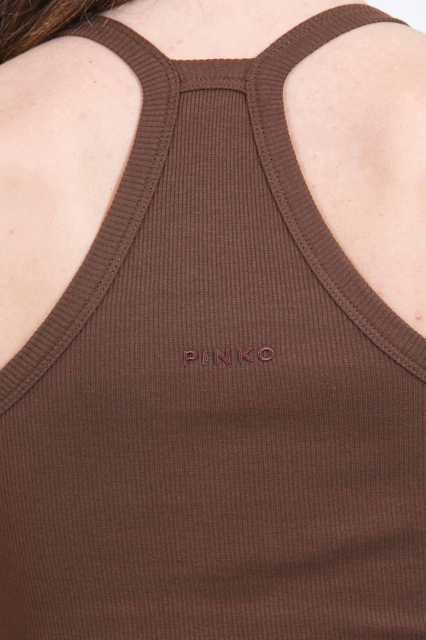 PINKO  Canotte Marrone terra BRANDY-107304-A3IK L78 