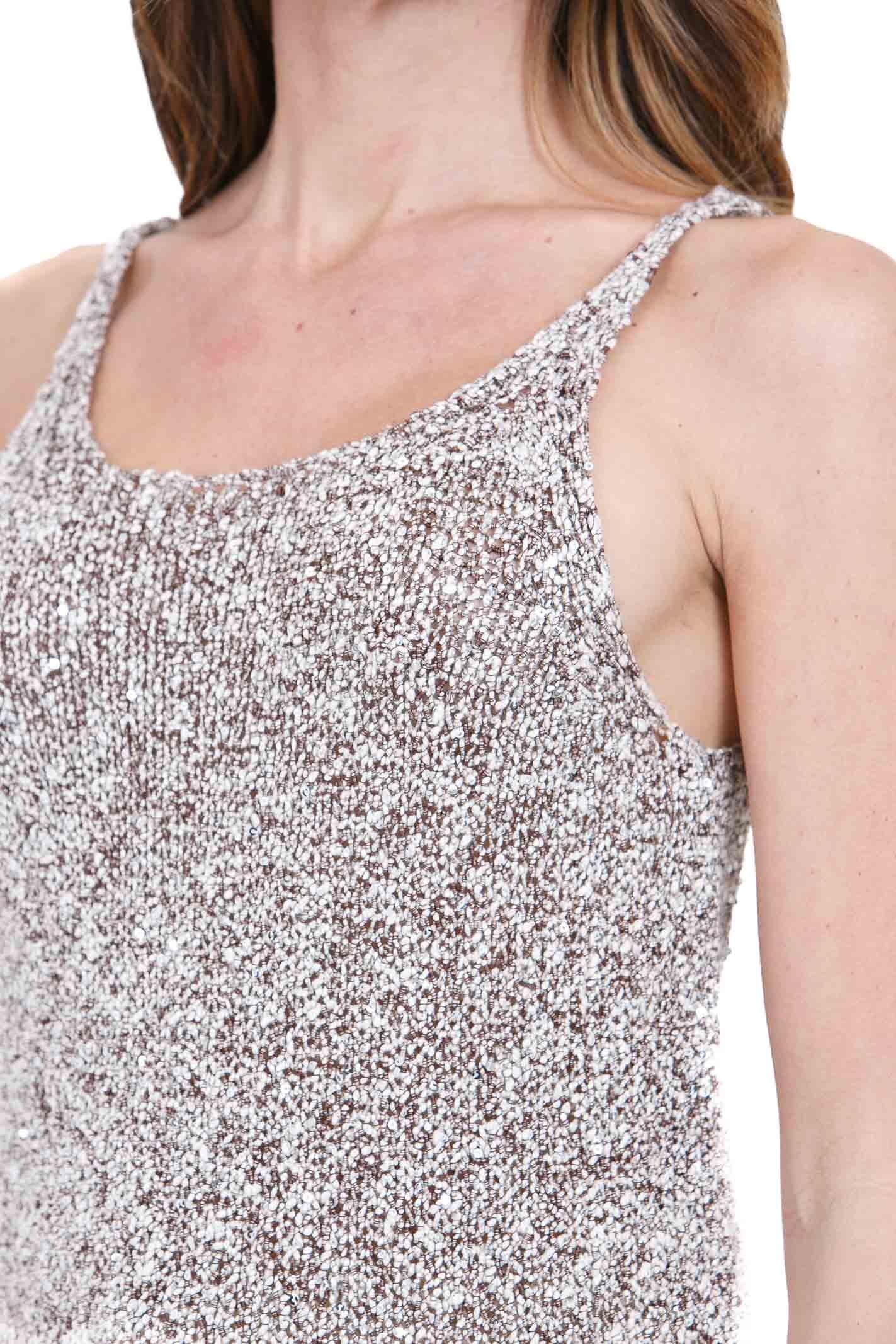 ALYSI Canotta in tricot Top Mosto 216423-P6002 MOSTO 