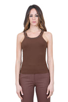 PINKO  Canotte Marrone terra REDBUL-107303-A315 L78 