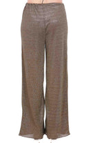 MANILA GRACE  Pantaloni Cacao P719PX MA143 