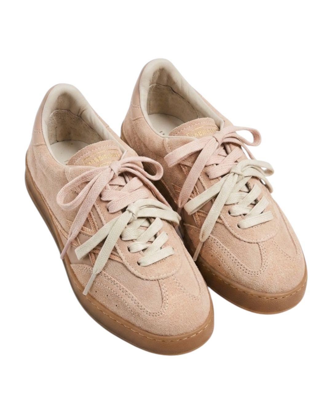 MOACONCEPT Sneakers MoaConcept powder pink suede glitter Scarpe Pink CL276 M08L 