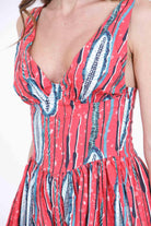 STELLA JEAN Abito fantasia Abiti Rosso fantasia A500 H001 
