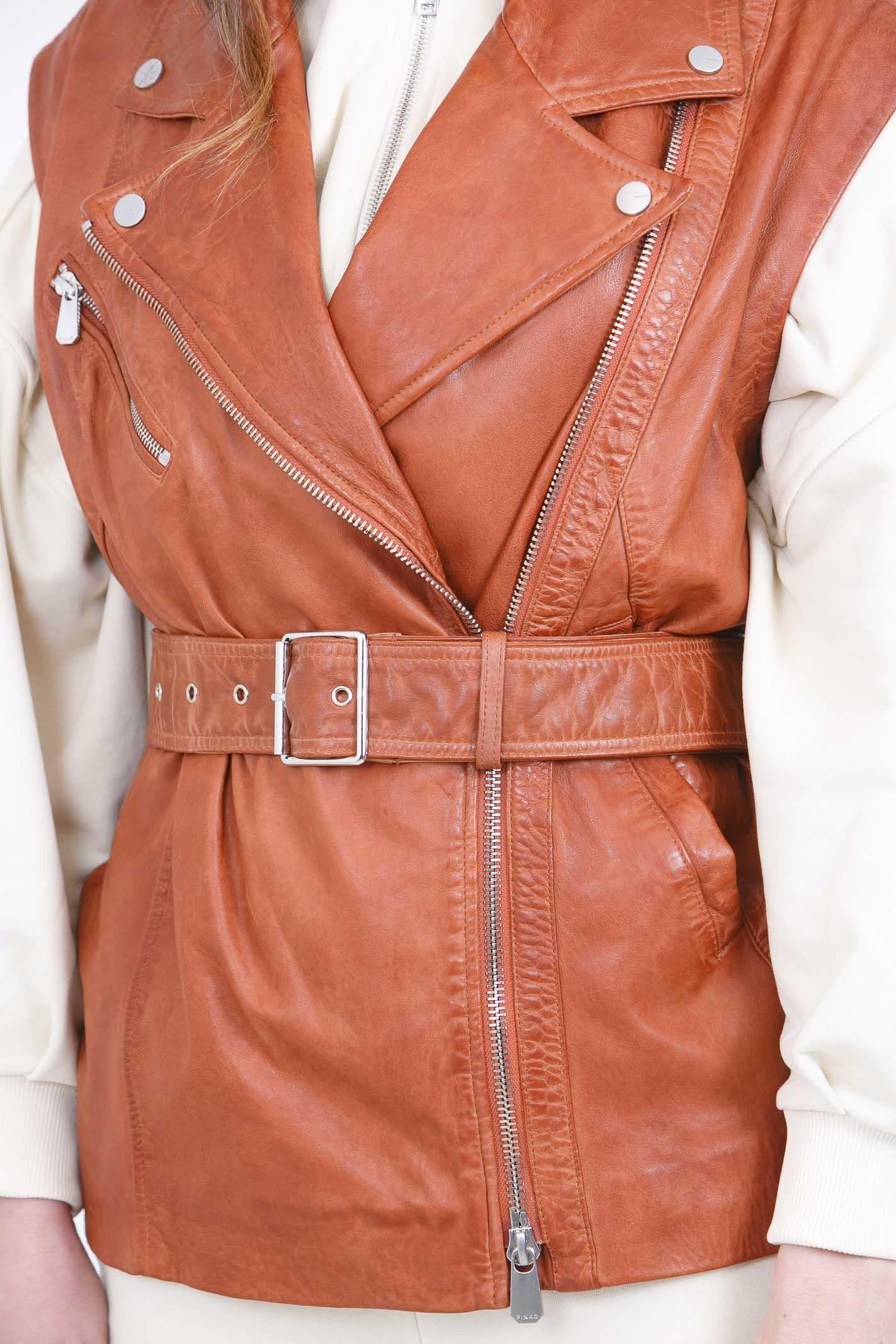 PINKO  Giubbotti Marrone crema moca GYPSY-106232-A31X L38 