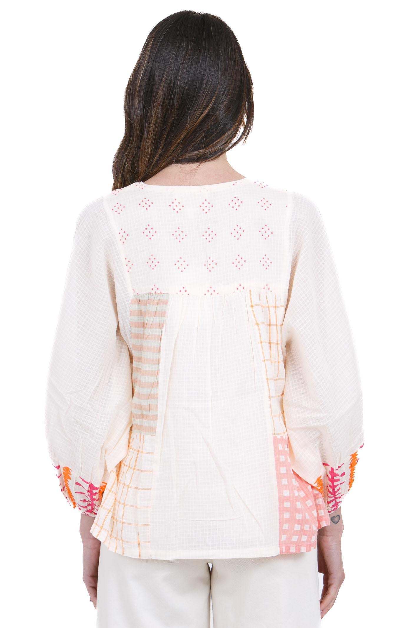 STELLA FOREST Blusa Maya Bluse Ecru MAYA-E26TU021 ECRU 